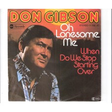 DON GIBSON - Oh lonesome me